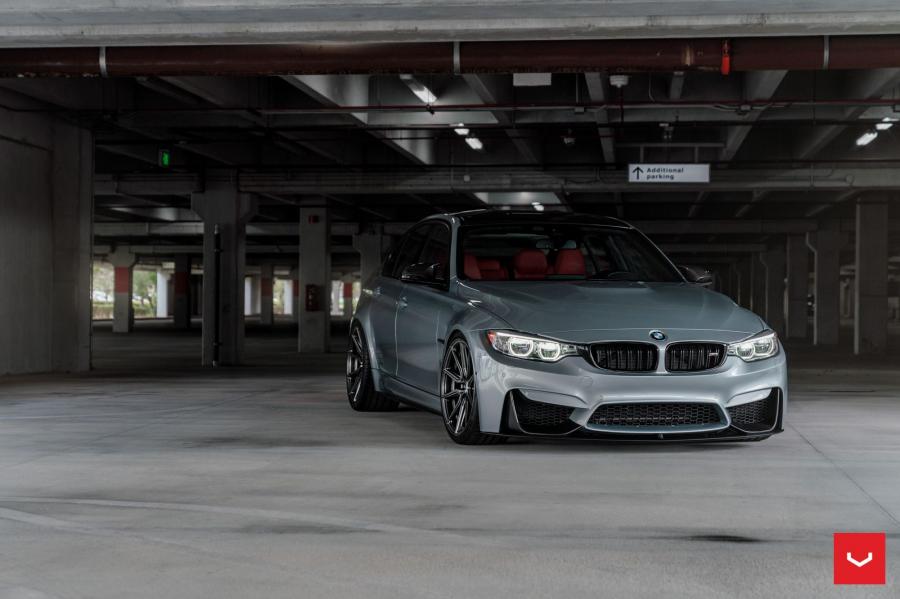  BMW M3 Sedan on Vossen Wheels (HF-3) 2019 года  (фото 14 из 14)